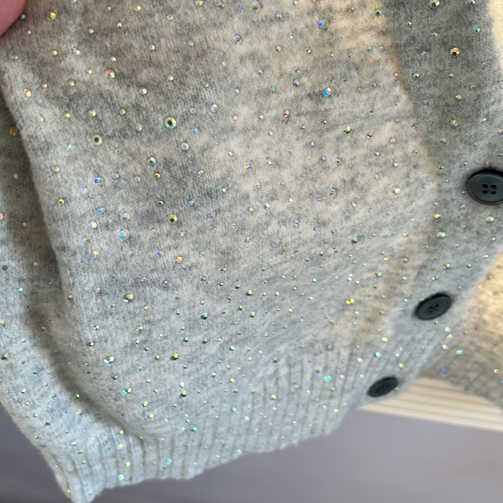 NWT Sparkly J Crew Sweater size S - Picture 2 of 7